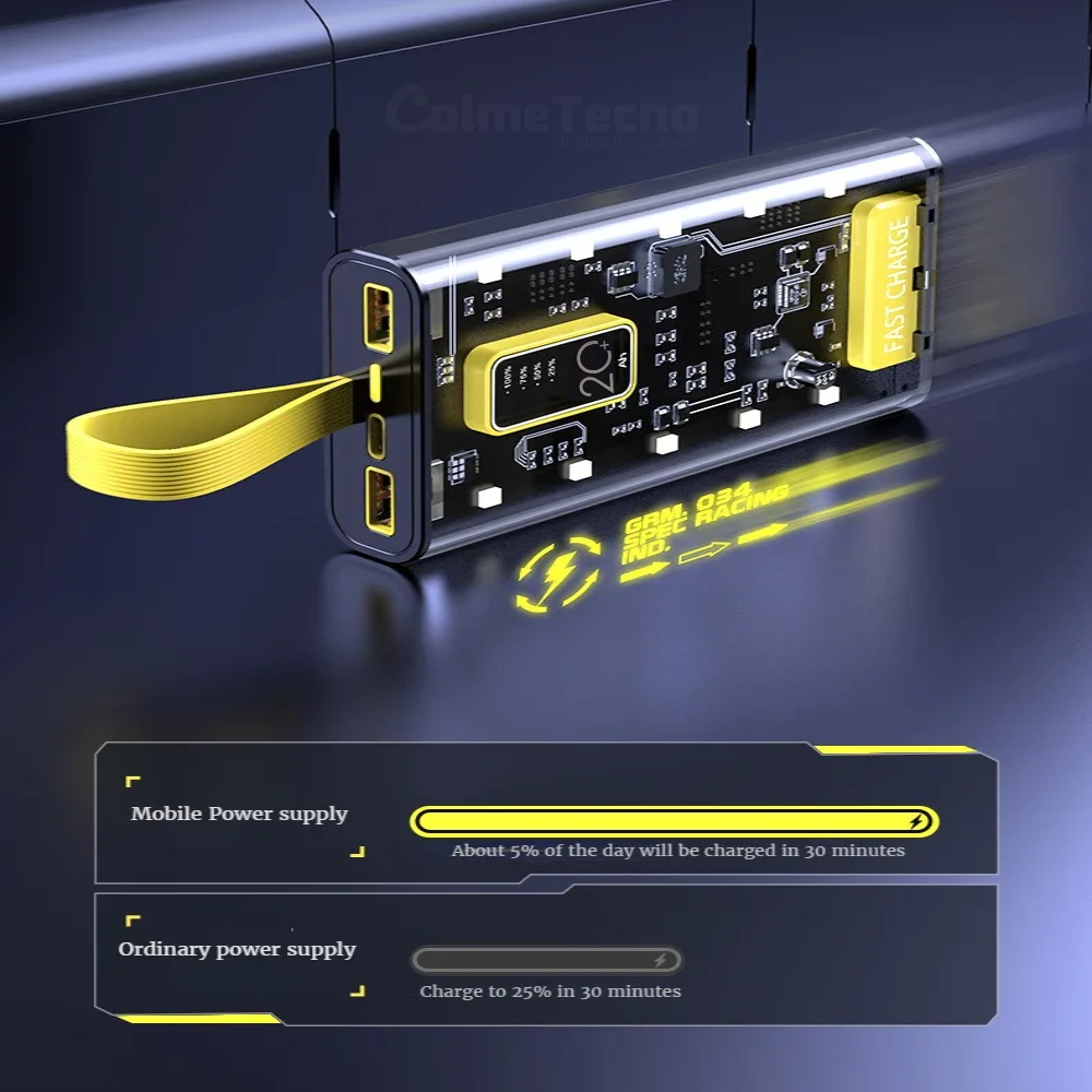 Miniatura 5 de Power Bank Batería Multicable 20000mah